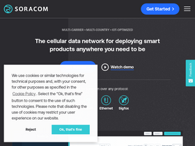 'soracom.io' screenshot