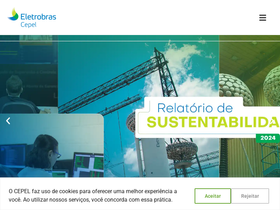 'cepel.br' screenshot