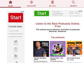 'podcasts-online.org' screenshot