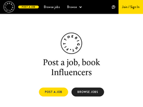 'theright.fit' screenshot