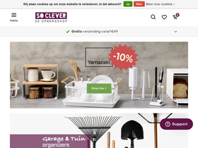 'soclever.nl' screenshot