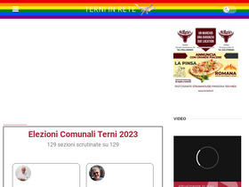 'terninrete.it' screenshot