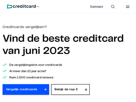 'creditcard.nl' screenshot