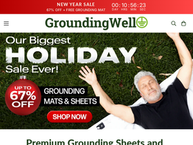 Groundingwell homepage screenshot
