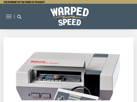 'warpedspeed.com' screenshot
