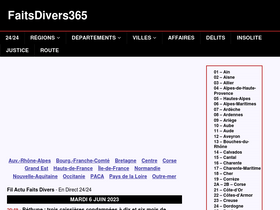 'faitsdivers365.fr' screenshot