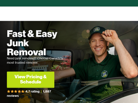 'justjunk.com' screenshot