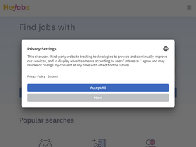 'heyjobs.co' screenshot