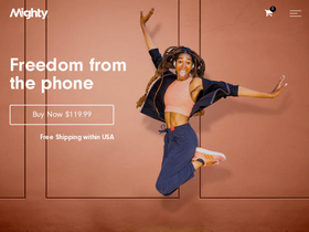 Brand Mighty website screenshot