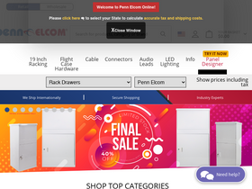 'pennelcomonline.com' screenshot