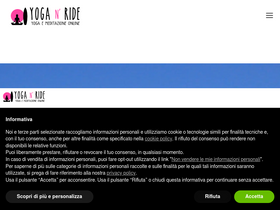 'yoganride.com' screenshot