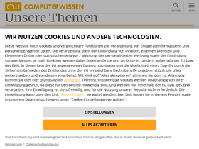 'computerwissen.de' screenshot