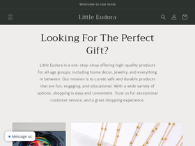 littleeudora.com homepage screenshot
