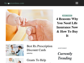 'resources4me.com' screenshot