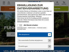 'kox-direct.de' screenshot