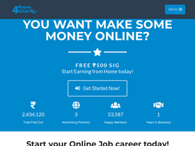 'rupee4click.com' screenshot
