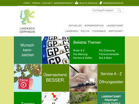 'landkreis-goeppingen.de' screenshot
