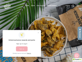 thegoldenduck.co homepage screenshot