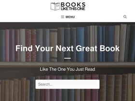 'bookslikethisone.com' screenshot