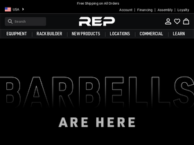 'repfitness.com' screenshot