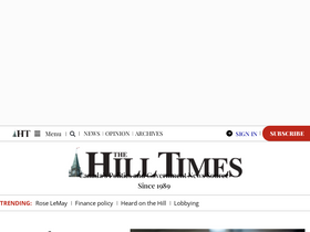 'hilltimes.com' screenshot