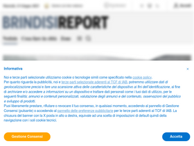 'brindisireport.it' screenshot