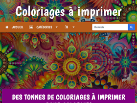 'albumdecoloriages.com' screenshot