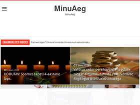 'minuaeg.com' screenshot