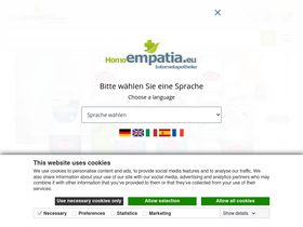 'homoempatia.eu' screenshot