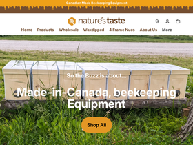 naturestastecanada.com homepage screenshot