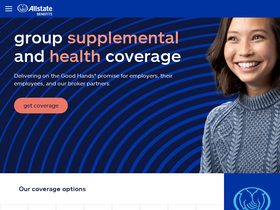 'allstatebenefits.com' screenshot