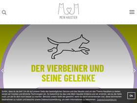 'mein-haustier.de' screenshot