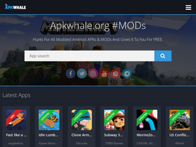 'apkwhale.org' screenshot