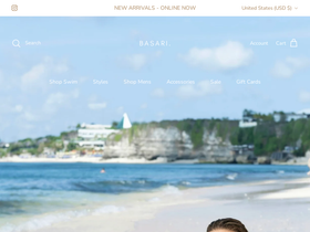 basariswim.com.au homepage screenshot