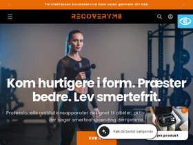 Recoverym8 homepage screenshot