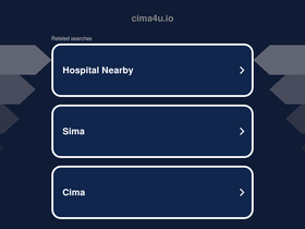 'cima4u.io' screenshot