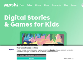 'moshikids.com' screenshot