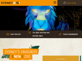 'sydneyzoo.com' screenshot