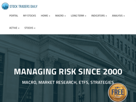 'stocktradersdaily.com' screenshot