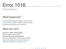 'zopim.io' screenshot