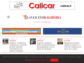 'lavocedibagheria.it' screenshot
