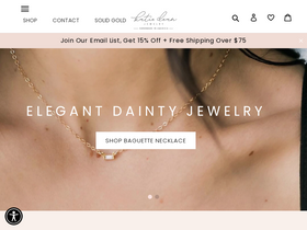 katiedeanjewelry.com homepage screenshot