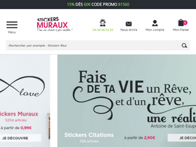 'stickers-muraux.fr' screenshot