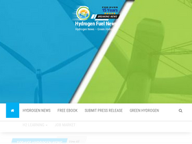 'hydrogenfuelnews.com' screenshot