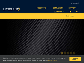 liteband.com homepage screenshot