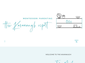 'thekavanaughreport.com' screenshot