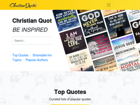 'christianquotes.info' screenshot