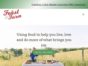 'feastandfarm.com' screenshot