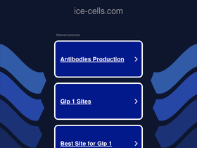 ice-cells.com homepage screenshot
