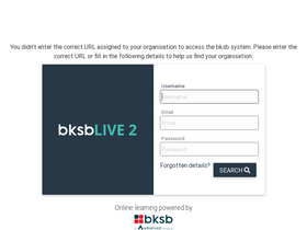'bksb.bksblive2.co.uk' screenshot